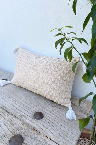 Boho Tassel Cushion Covers Australia / Coral Reef