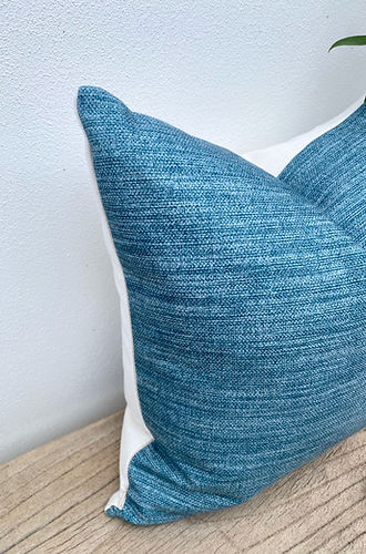 45cm x 45cm Teal Blue Cushion