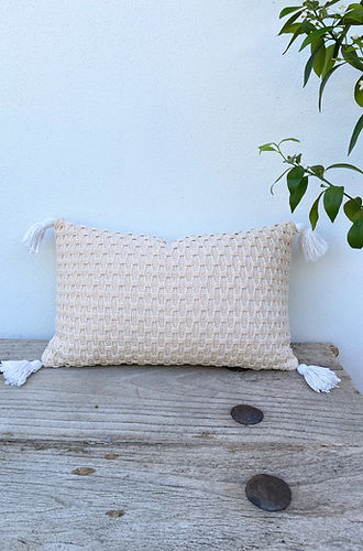 Boho Tassel Cushion Covers Australia / Coral Reef