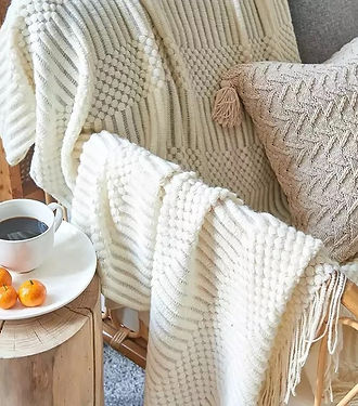 Knitted Throw