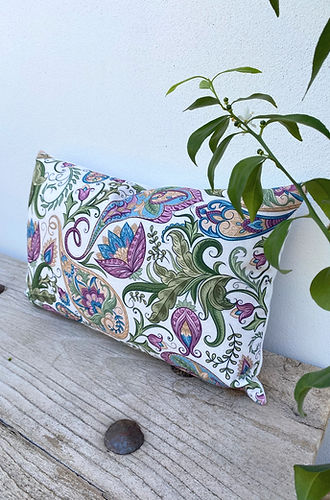 Boho Vibed Paisley Pink & Green Cushion Covers / Magic