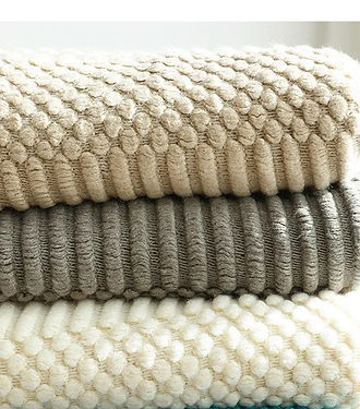 White Khaki Taupe Knitted Elegant Hamptons Coastal Throw Rug Blanket