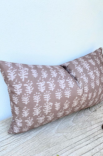 Rectangle Coastal Brown Beige Natural Cushion Covers |  Boho Vibes