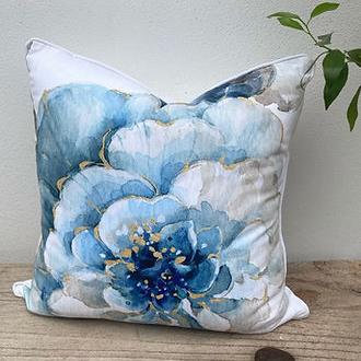 100% Cotton Floral Cushion Covers - 45 x 45cm | Camellia