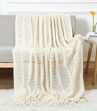 Cream throw