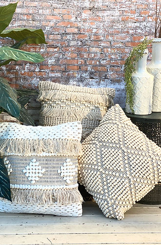 Natural Bohemian Cushion Cover