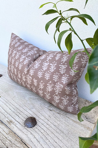 30cm x 50cm Coastal Brown Beige 100% Cotton Cushion Covers |  Boho Vibes