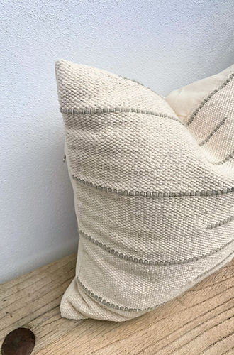 Natural Cushion Cover Australia - 100% Cotton 45 X 45 cm | Nadi