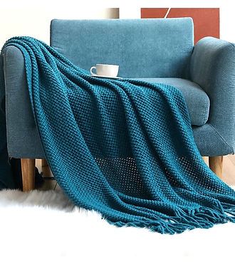 Blue Green Throw Blanket Australia 