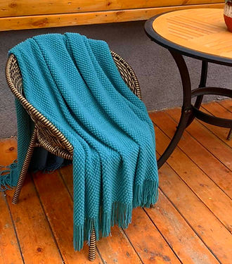 aqua blanket