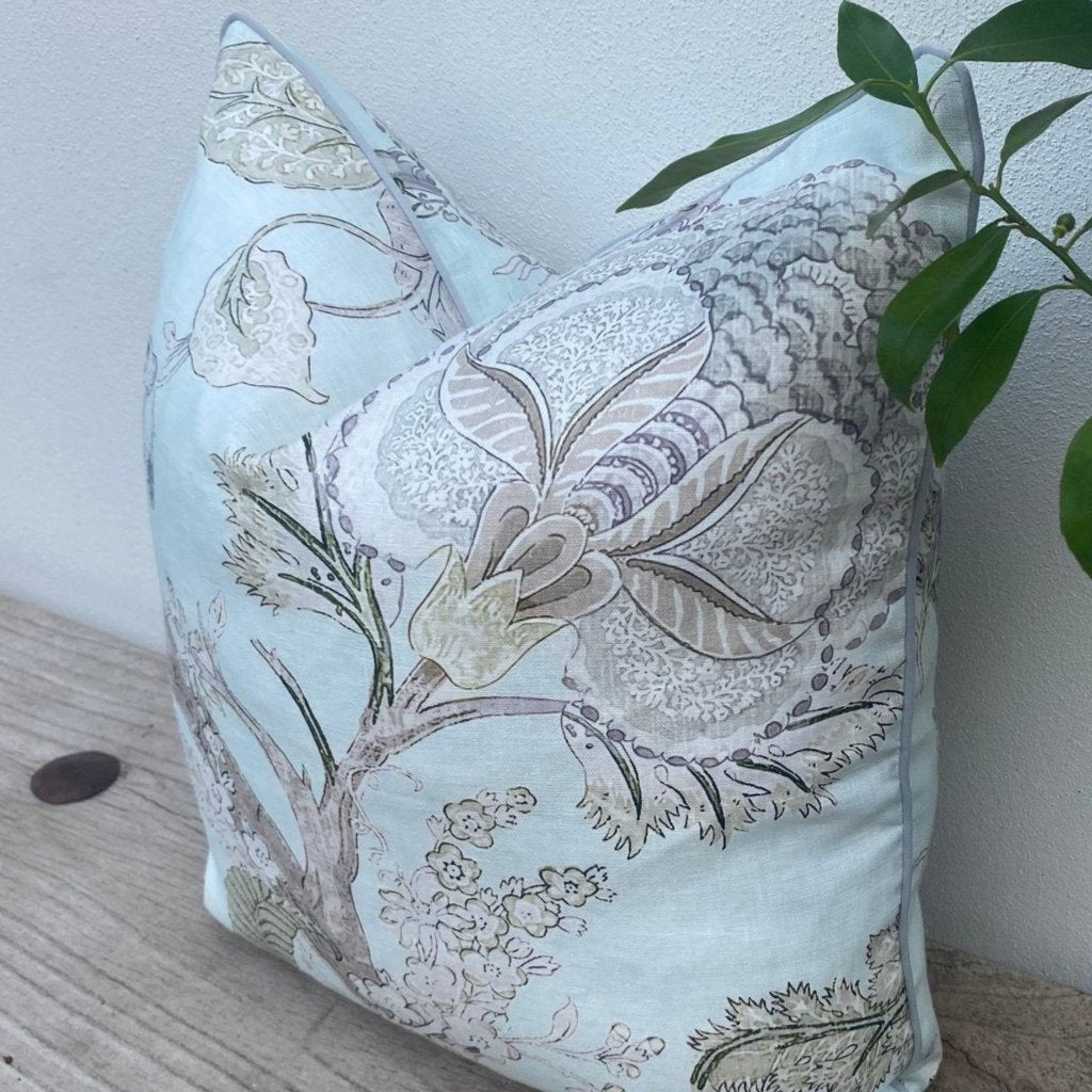 Enchanted Duck Egg Blue Cushions