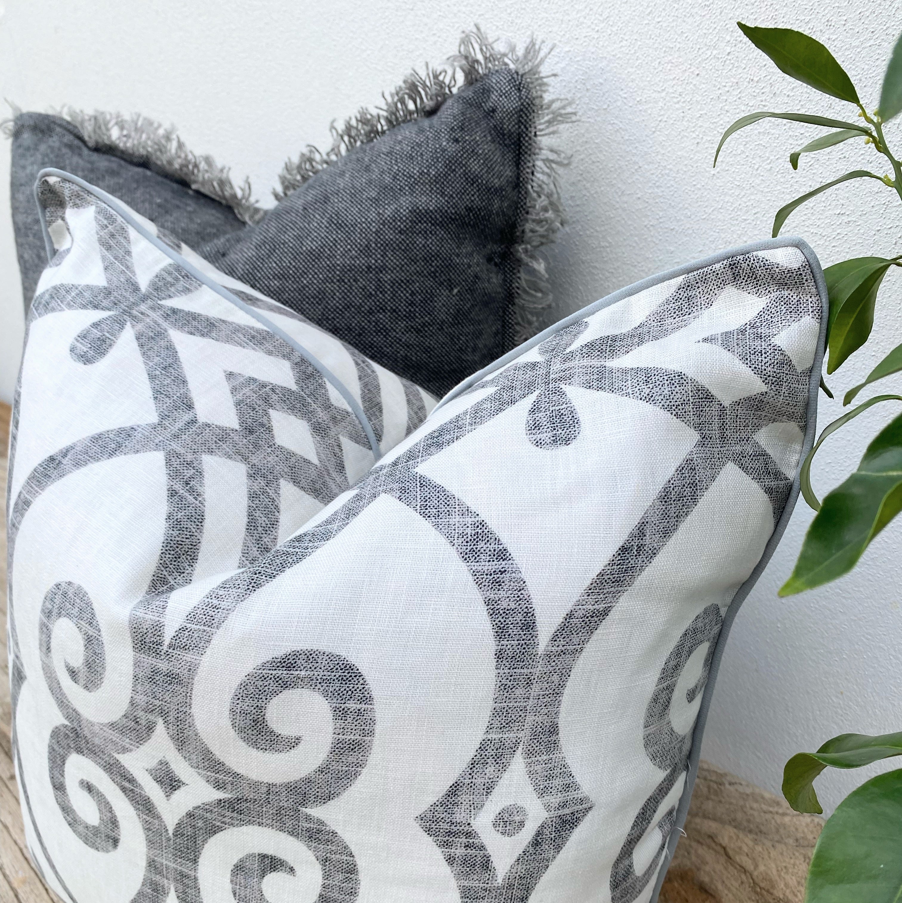 Luxury Hamptons Dove Grey Cushions