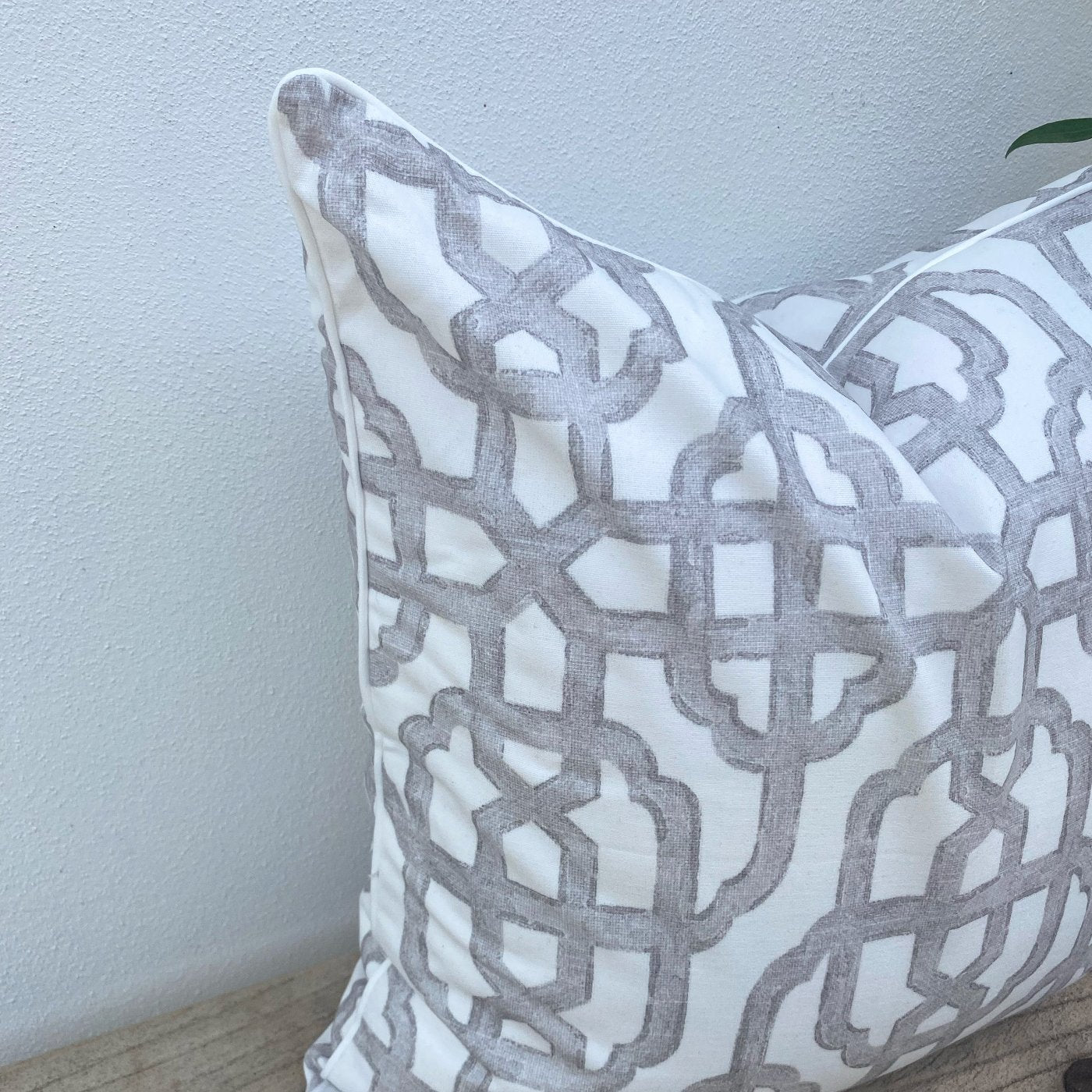 45cm Grey Taupe Cushion