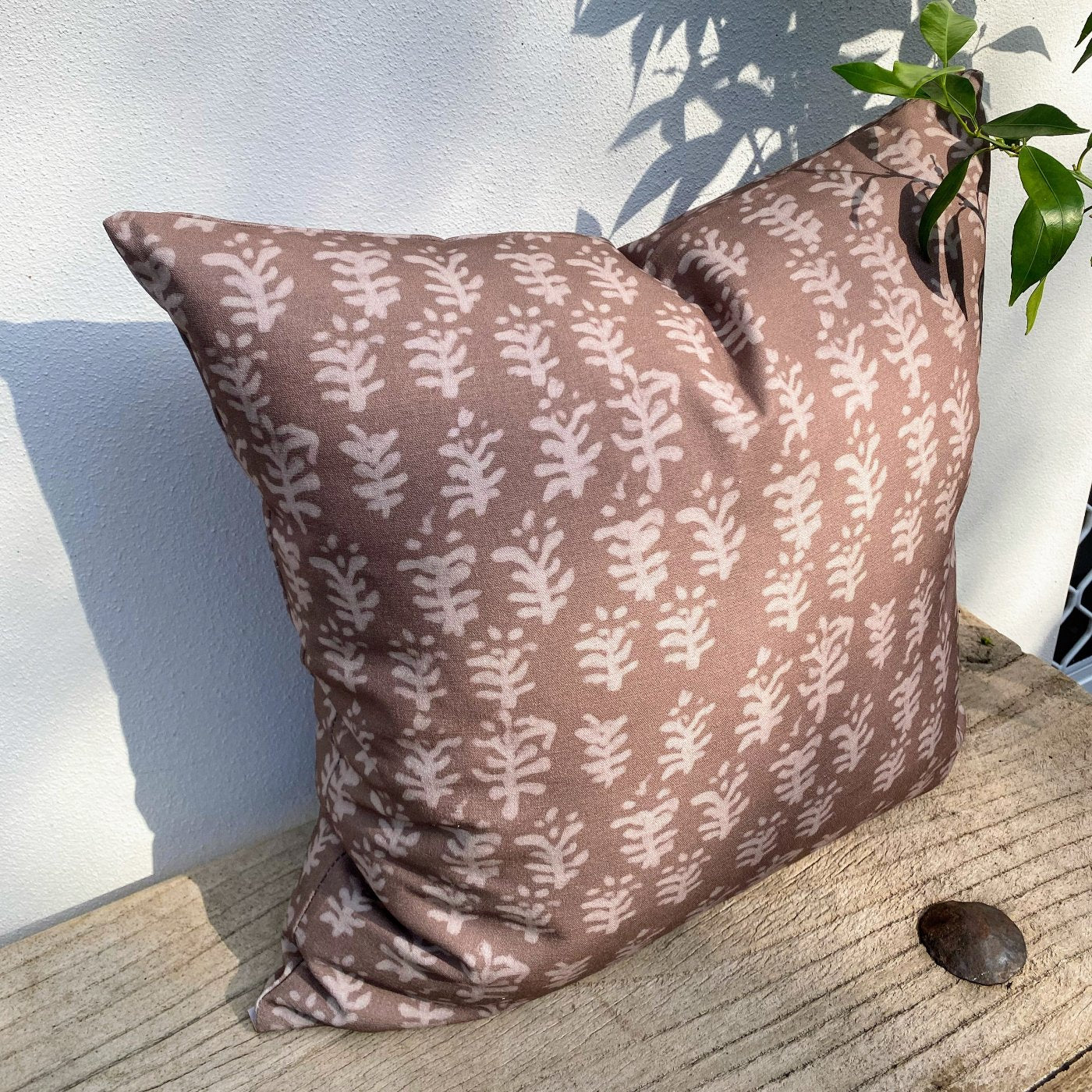 50x50 Coastal Brown Beige Cushion Covers |  Boho Vibes