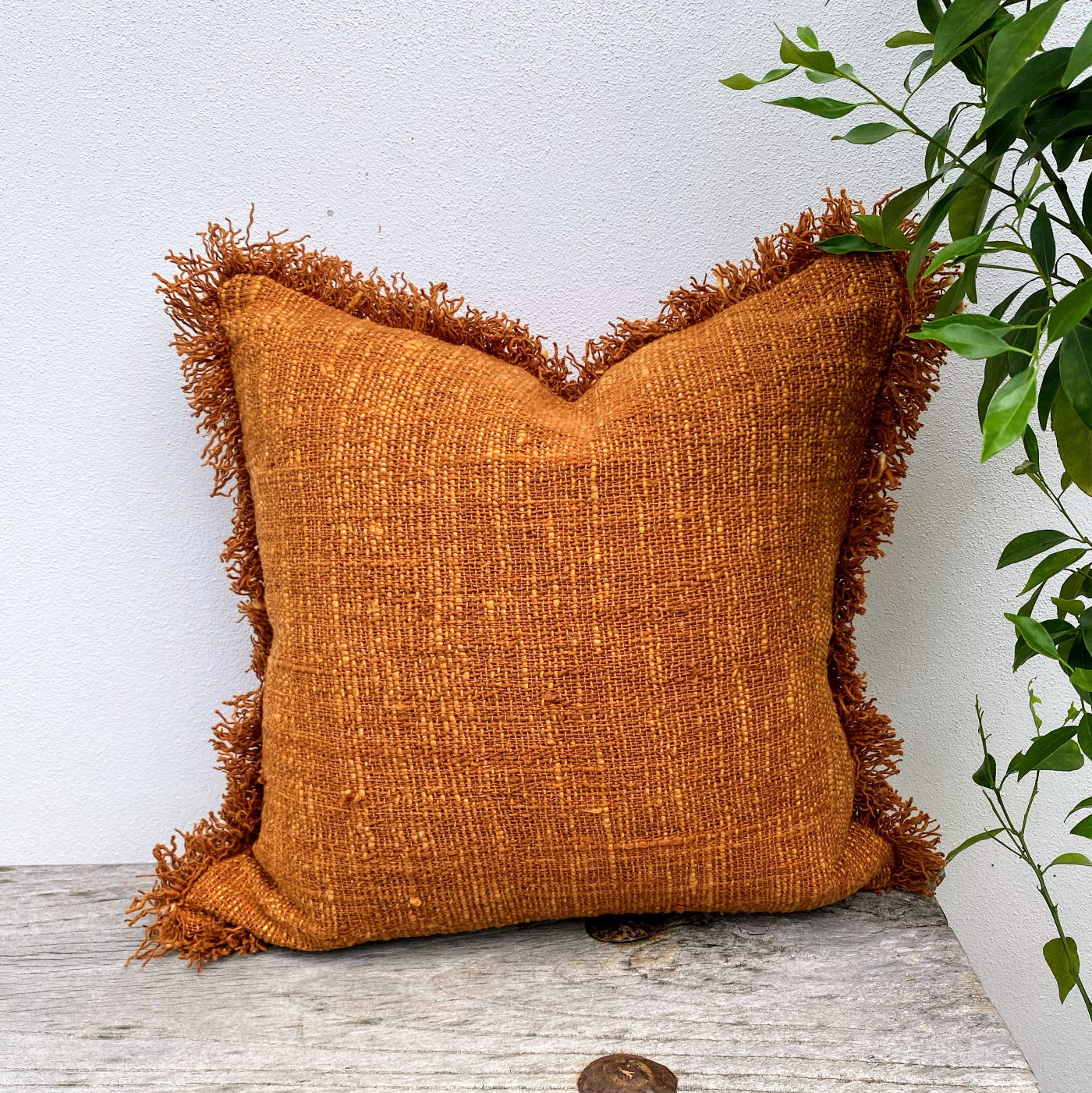 Elegant Design Coastal Cushion Covers​ with Fringed Edge