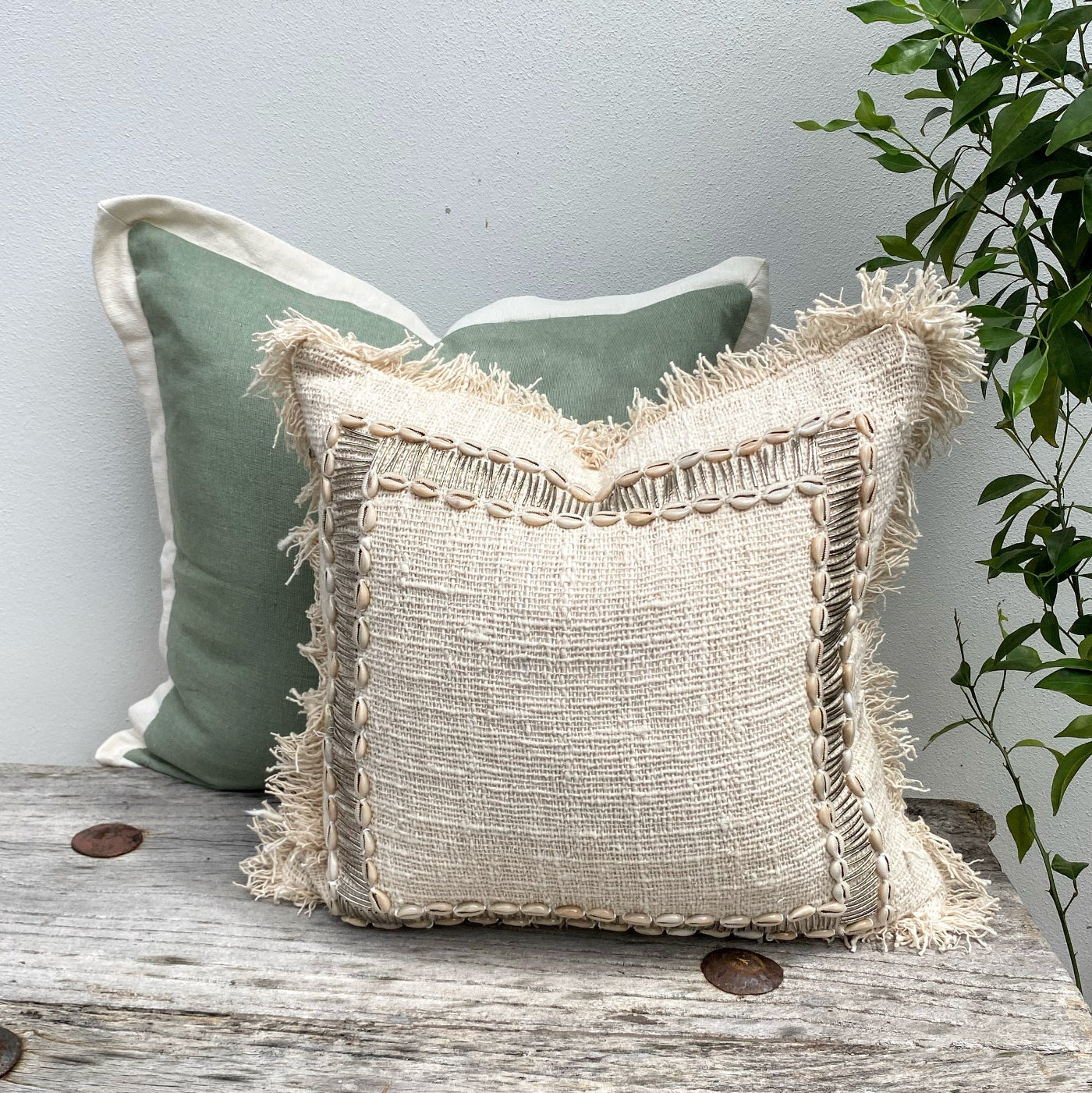 Handmade Cushion Cover Set with Soft and Breathable Fabric