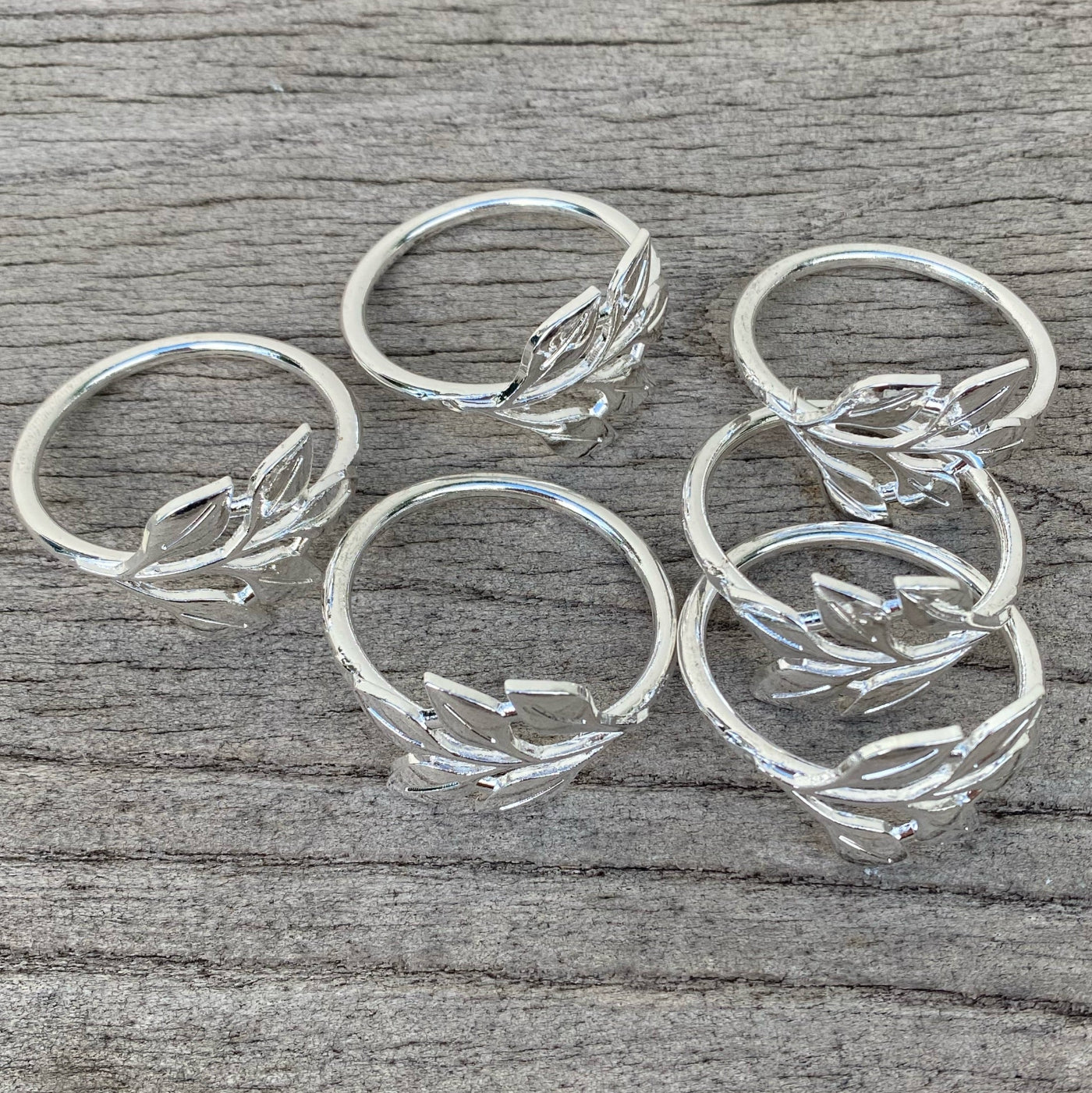 High-Polish and Stylish Silver Napkin Rings