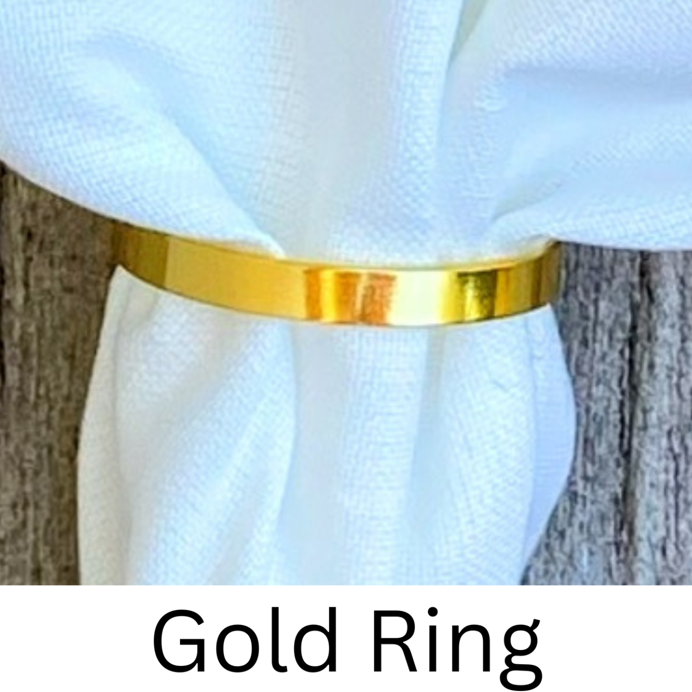 Luxury Gold Napkin Rings from Revived Artisan