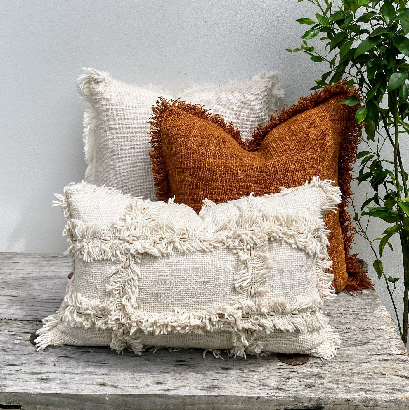 Luxury Weaved Cushion Cover Set for a Cozy Vibe