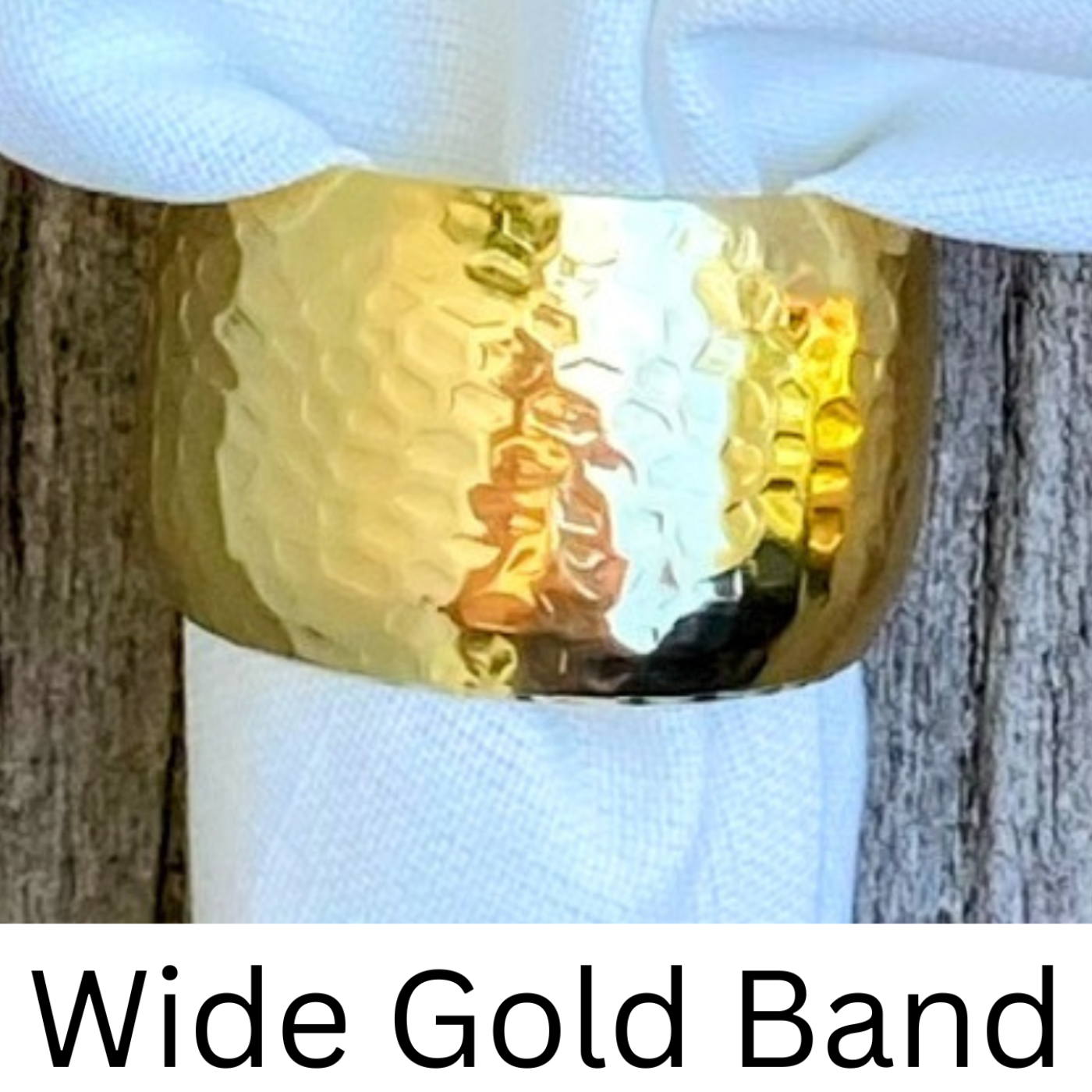 Polished Gold Napkin Rings in Australia