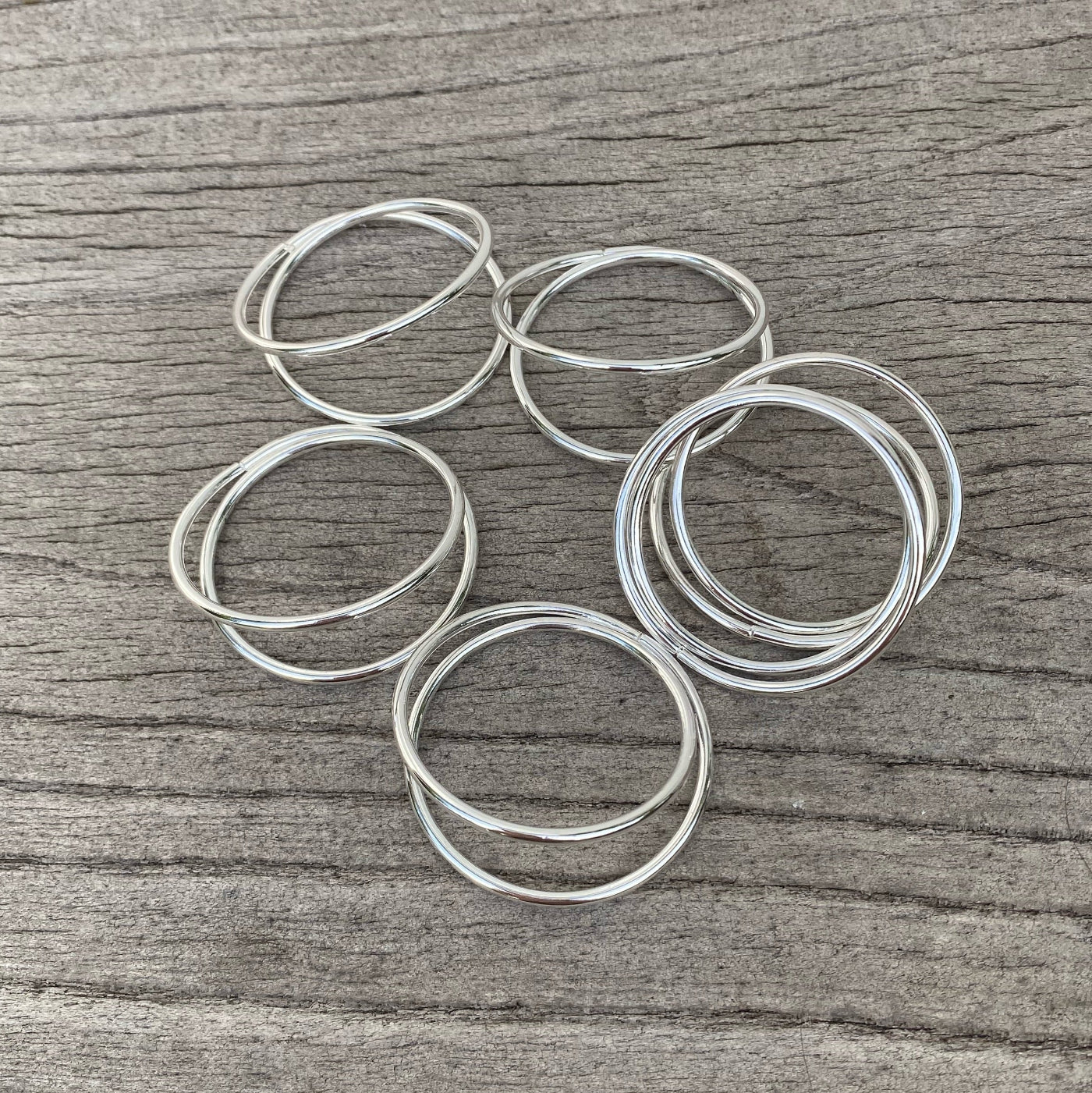 Premium Metal Silver Napkin Ring