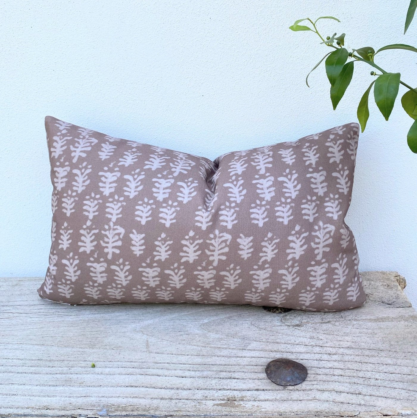 Rectangle Coastal Brown Beige 100% Cotton Cushion Covers |  Boho Vibes