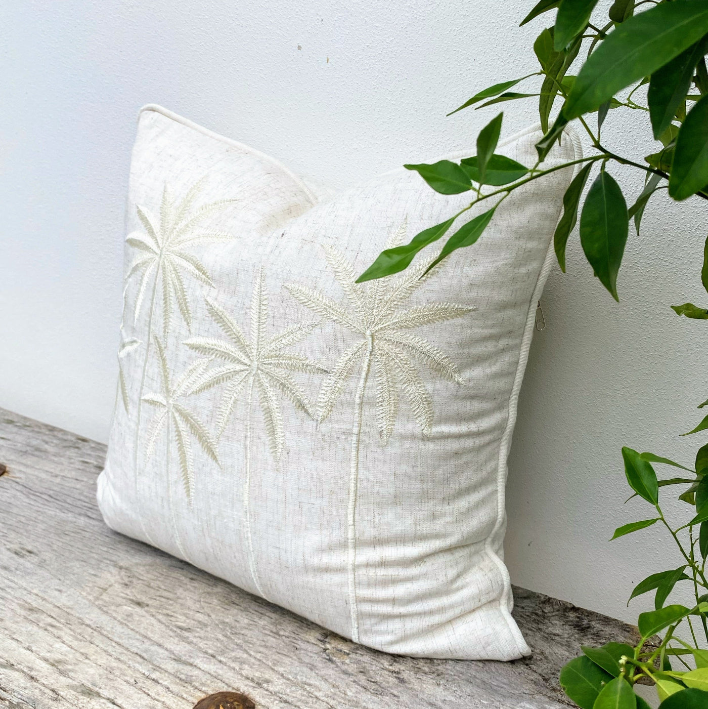 Soft and durable white cushion online